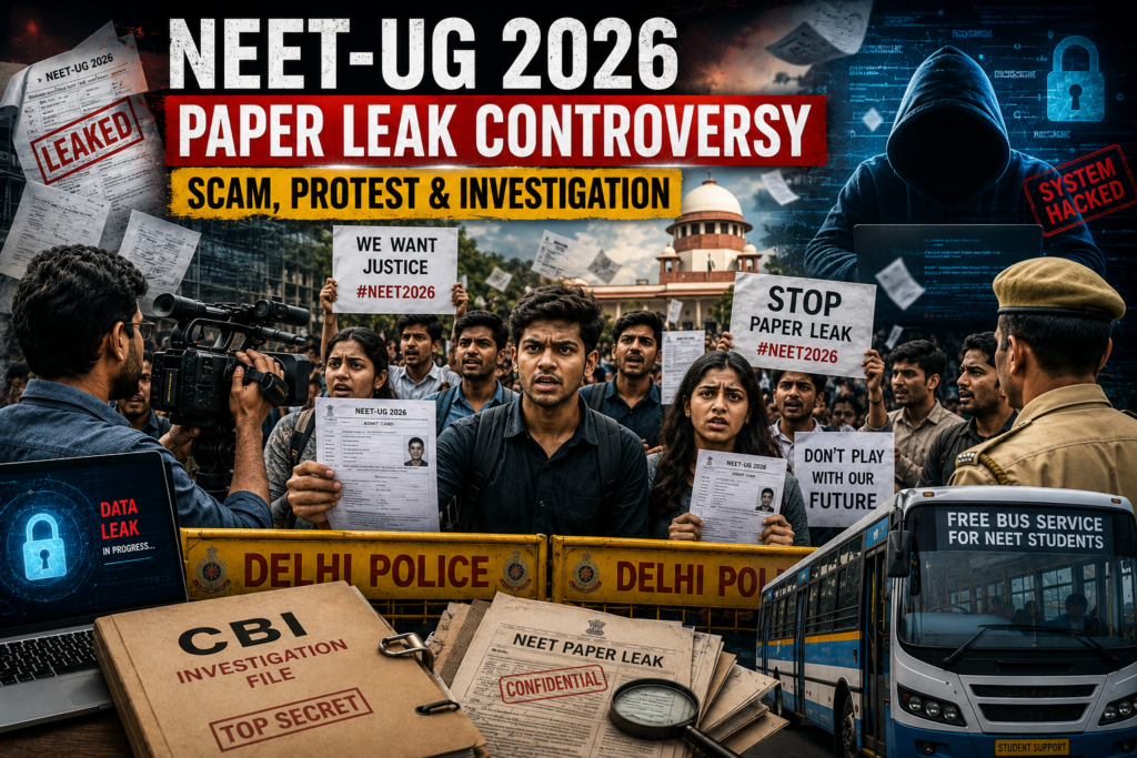 NEET-UG Paper Leak Controversy 2026: What Happened and Why It Matters